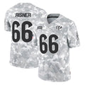 C.Bengals #66 Dalton Risner Player Arctic Camo Salute to Service Limited Qdoa Stitched Jerseys