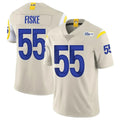 LA.Rams #55 Braden Fiske Player Bone Limited Vapor Home Game Qdoa Stitched Jerseys