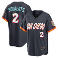 S.Diego Padres #2 Xander Bogaerts Player Obsidian 2026 City Connect Home Limited T-shirt Qdoa Stitched Jerseys