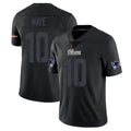 NE.Patriots #10 Drake Maye Player Black Impact LImited Home Game Qdoa Stitched Jerseys