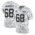 SF.49ers #68 Colton McKivitz Player Arctic Camo Limited Salute To Service Home Game Qdoa Stitched Jerseys