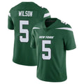 NY.Jets #5 Garrett Wilson Player Green Limited Vapor Home Game Qdoa Stitched Jerseys