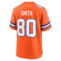 Qdoa D.Broncos #80 Rod Smith Orange Retired Player Alternate Game Jersey