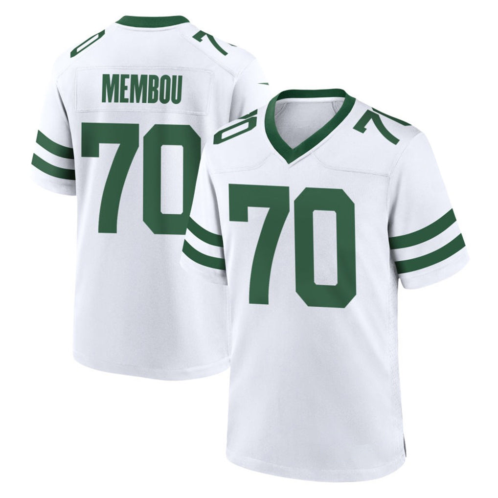 NY.Jets #70 Armand Membou Player White Legacy Home Game Qdoa Stitched Jerseys