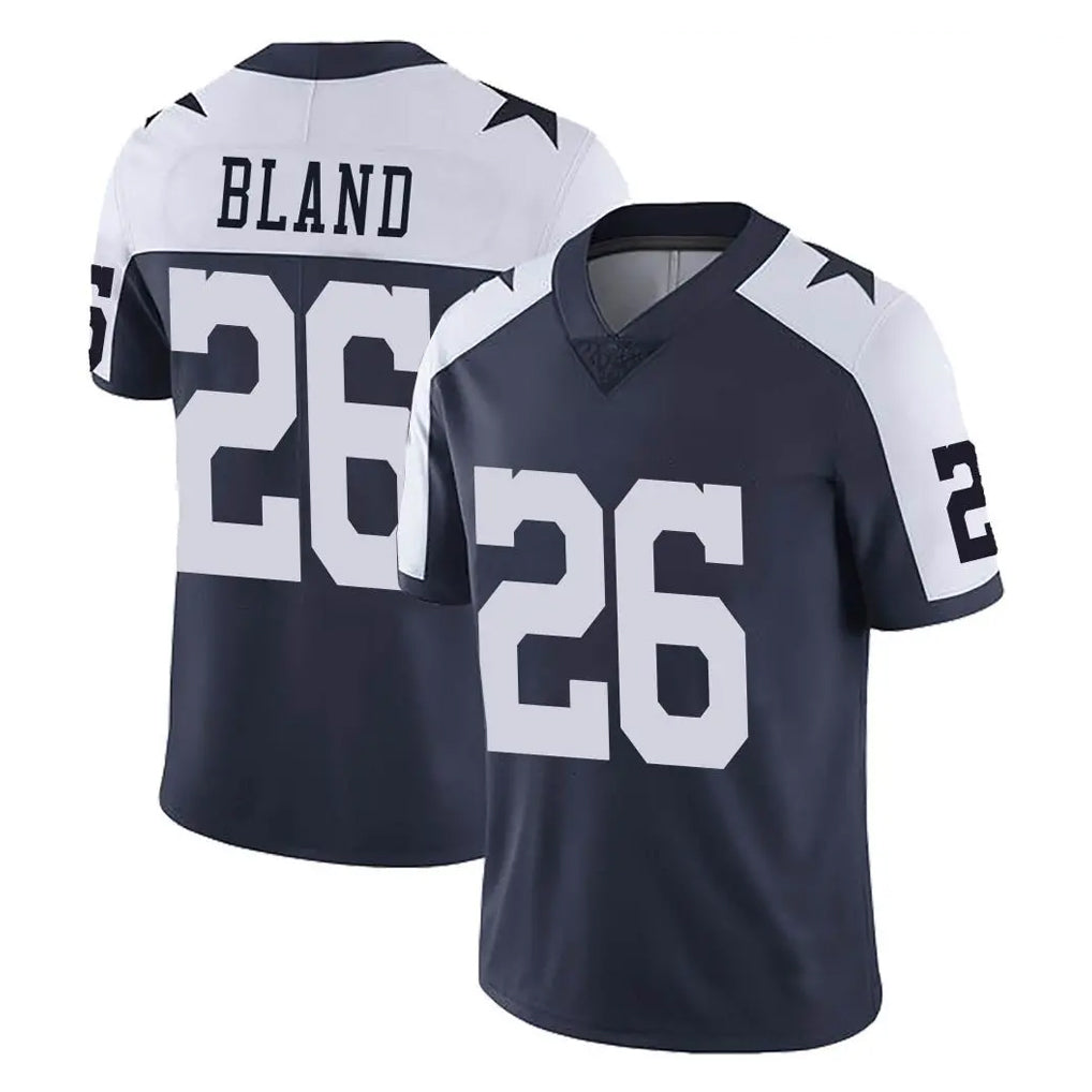 D.Cowboys #26 DaRon Bland Player Navy-White Limited Alternate Vapor Untouchable Home Game Qdoa Stitched Jerseys
