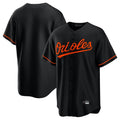 B.Orioles ## Orioles Blank Player Black Home Game Qdoa Stitched Jerseys