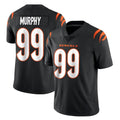 C.Bengals #99 Myles Murphy Player Black Vapor Untouchable Limited Home Game Qdoa Stitched Jerseys