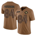 LA.Rams #84 Colby Parkinson Player Brown Salute To Service Limited Qdoa Stitched Jerseys