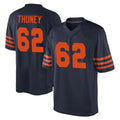 C.Bears #62 Joe Thuney Player Navy Blue Alternate Game Qdoa Stitched Jerseys