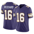 M.Vikings #16 Will Reichard Player Purple Limited Classic Vapor F.U.S.E. Home Game Qdoa Stitched Jerseys