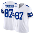 D.Cowboys #87 Jake Ferguson Player White Limited Vapor F.U.S.E. Home Game Qdoa Stitched Jerseys