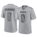 D.Cowboys #0 DeMarvion Overshown Player Gray Atmosphere Fashion Home Game Qdoa Stitched Jerseys