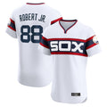C.White Sox #88 Luis Robert Jr Player White T-shirt Limited Elite Home Qdoa Stitched Jerseys