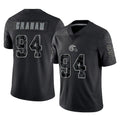 C.Browns #94 Mason Graham Player Black Reflective Home Game Qdoa Stitched Jerseys