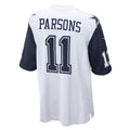 Qdoa D.Cowboys #11 Micah Parsons White Alternate Game Team Jersey