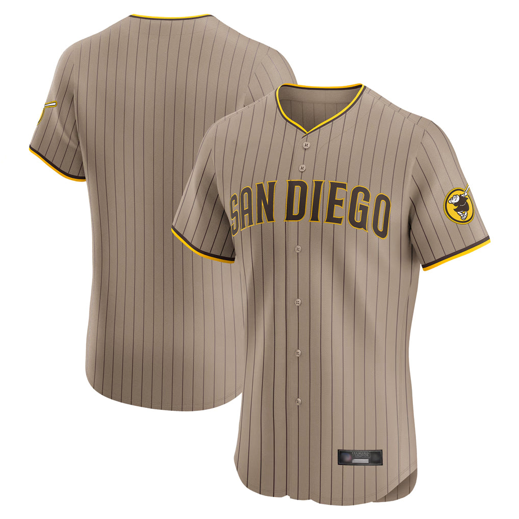 S.Diego Padres ## Diego Padres Blank Player Khaki Home Limited Elite Qdoa Stitched Jerseys