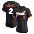 SF.Giants #2 Willy Adames Player Black 2025 City Connect Home Limited Elite Qdoa Stitched Jerseys