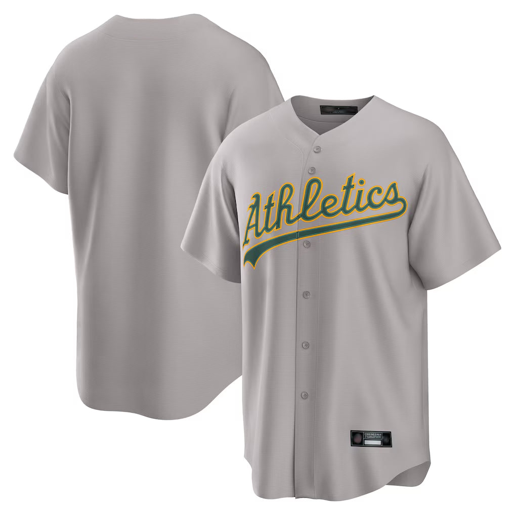 Athletics ## Athletics Blank Player Gray Road Home Game Qdoa Stitched Jerseys