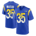 LA.Rams #35 Jaylen Watson Player Royal Home Game Qdoa Stitched Jerseys