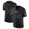 C.Bears #94 Austin Booker Player Black Impact Limited Game Qdoa Stitched Jerseys