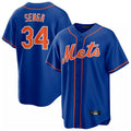 NY.Mets #34 Kodai Senga Player Royal Home Game Qdoa Stitched Jerseys
