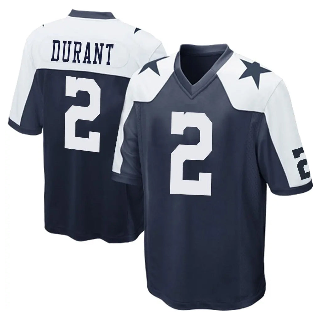 D.Cowboys #2 Cobie Durant Player Navy-White Alternate Home Game Qdoa Stitched Jerseys