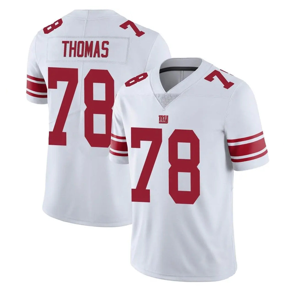 NY.Giants #78 Andrew Thomas Player White Limited Vapor Untouchable Home Game Qdoa Stitched Jerseys