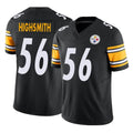 P.Steelers #56 Alex Highsmith Player Black Limited Vapor F.U.S.E. Home Game Qdoa Stitched Jerseys