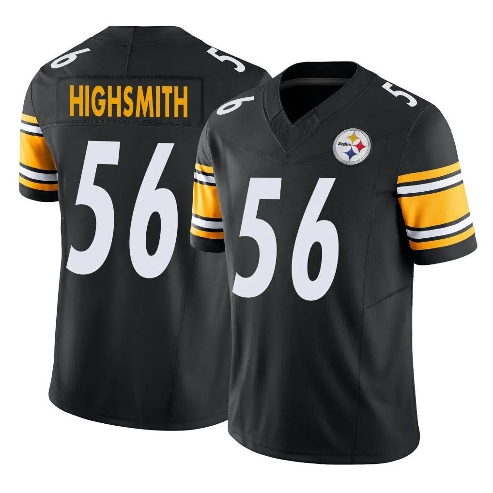 P.Steelers #56 Alex Highsmith Player Black Limited Vapor F.U.S.E. Home Game Qdoa Stitched Jerseys