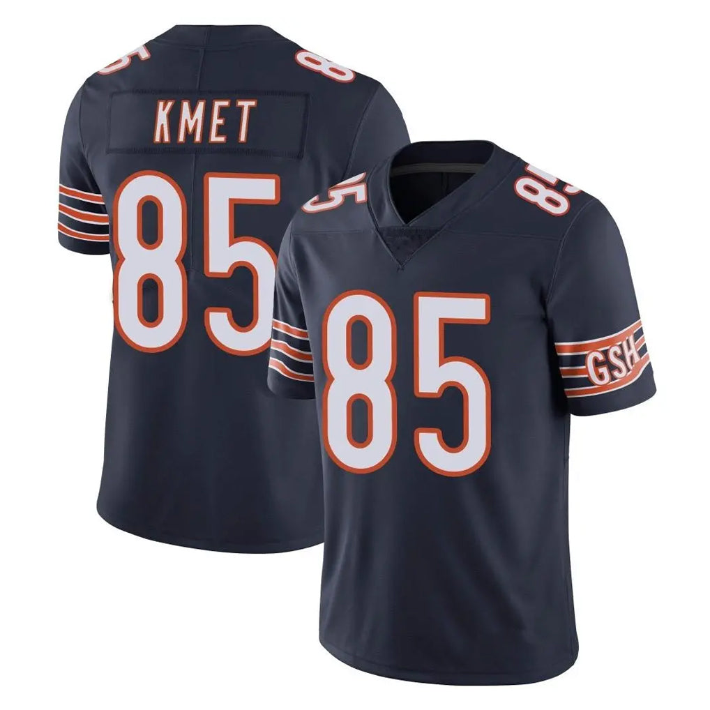 C.Bears #85 Cole Kmet Player Navy Vapor Untouchable Limited Home Game Qdoa Stitched Jerseys