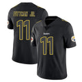 P.Steelers #11 Michael Pittman Jr. Player Black Impact Limited Home Game Qdoa Stitched Jerseys
