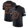 D.Broncos #27 J.K. Dobbins Player Black Impact Limited Game Qdoa Stitched Jerseys