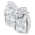 P.Eagles ## Eagles Blank Player Arctic Camo Salute to Service Pullover Hoodies Limited Game Qdoa Stitched Jerseys