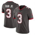 TB.Buccaneers #3 Rueben Bain Jr. Player Pewter Limited Alternate Vapor Home Game Qdoa Stitched Jerseys