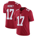 NY.Giants #17 Darnell Mooney Player Red Limited Vapor Untouchable Home Game Qdoa Stitched Jerseys