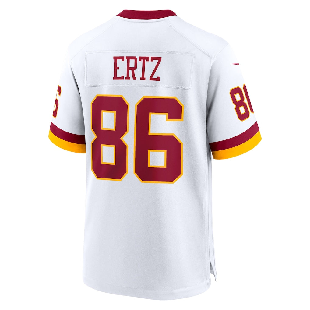 Qdoa W.Commanders #86 Zach Ertz White Game Super Bowl Era Super Bowl Era Jersey