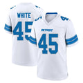 D.Lions #45 Devin White Player White Alternate Home Game Qdoa Stitched Jerseys