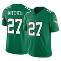 P.Eagles #27 Quinyon Mitchell Player Green Kelly Alternate Vapor F.U.S.E. Home Game Qdoa Stitched Jerseys