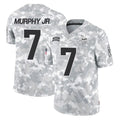 M.Vikings #7 Byron Murphy Jr. Player Arctic Camo Salute To Service Limited Game Qdoa Stitched Jerseys