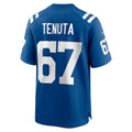 Qdoa IN.Colts #67 Luke Tenuta Royal Team Game Jersey