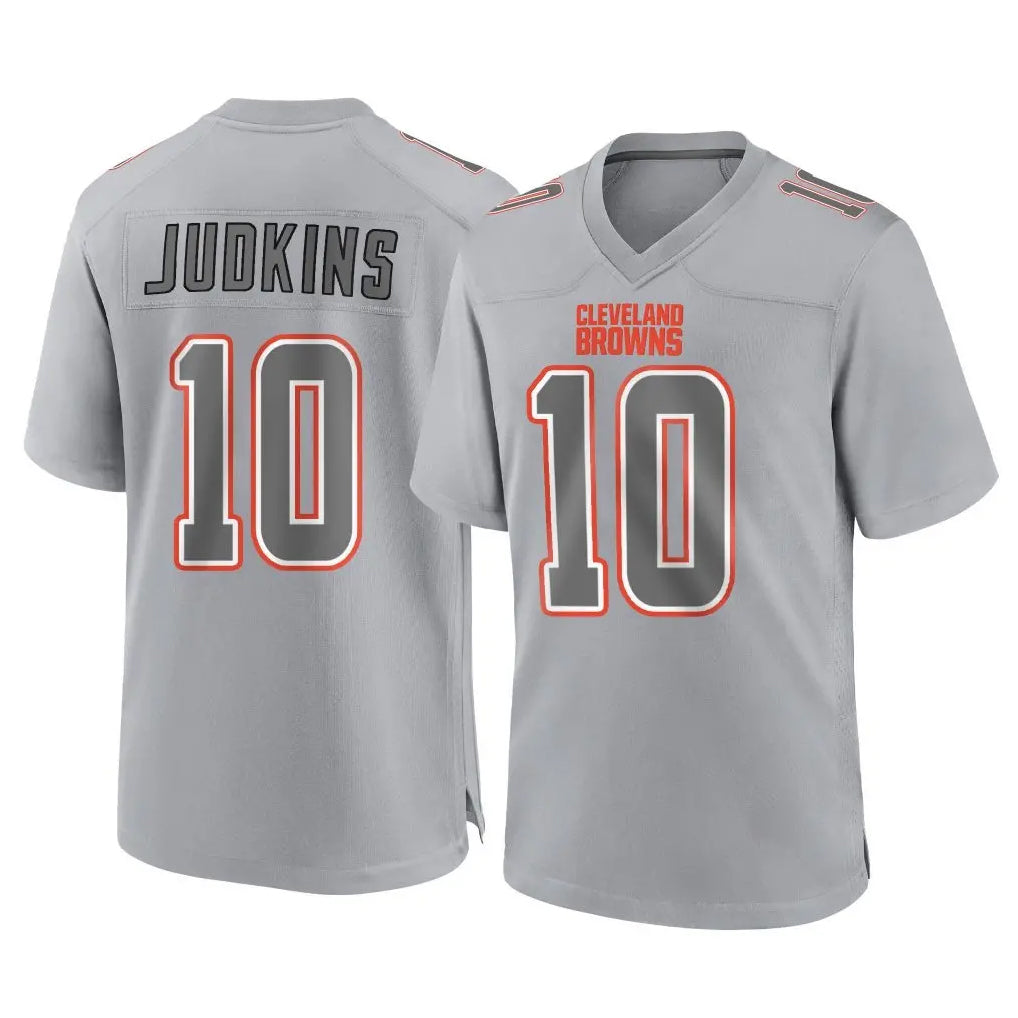 C.Browns #10 Quinshon Judkinst Player Gray Atmosphere Fashion Game Qdoa Stitched Jerseys