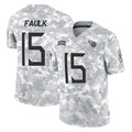 T.Titans #15 Keldric Faulk Player Arctic Camo Limited Salute to Service Home Game Qdoa Stitched Jerseys