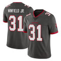 TB.Buccaneers #31 Antoine Winfield Jr. Player Pewter Limited Alternate Vapor Home Game Qdoa Stitched Jerseys