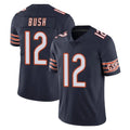 C.Bears #12 Devin Bush Player Navy Vapor Untouchable Limited Home Game Qdoa Stitched Jerseys