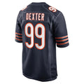 C.Bears #99 Gervon Dexter Sr. Player Navy Home Game Qdoa Stitched Jerseys
