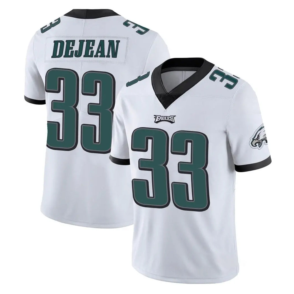 P.Eagles #33 Cooper DeJean Player White Limited Vapor Untouchable Home Game Qdoa Stitched Jerseys
