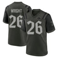 NY.Jets #26 Nahshon Wright Player Green 2025 Rivalries Collection Home Game Qdoa Stitched Jerseys
