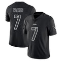 LV.Raiders #7 Quay Walker Player Black Limited Black Impact Home Game Qdoa Stitched Jerseys