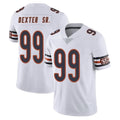 C.Bears #99 Gervon Dexter Sr. Player White Vapor Untouchable Limited Home Game Qdoa Stitched Jerseys