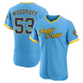 M.Brewers #53 Brandon Woodruff Player Light Blue City Connect Home Limited Elite Qdoa Stitched Jerseys